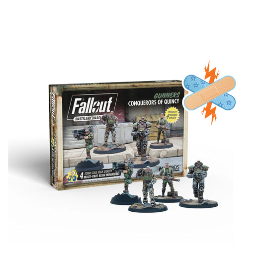 Fallout: Wasteland Warfare Gunners Conquerors of Quincy