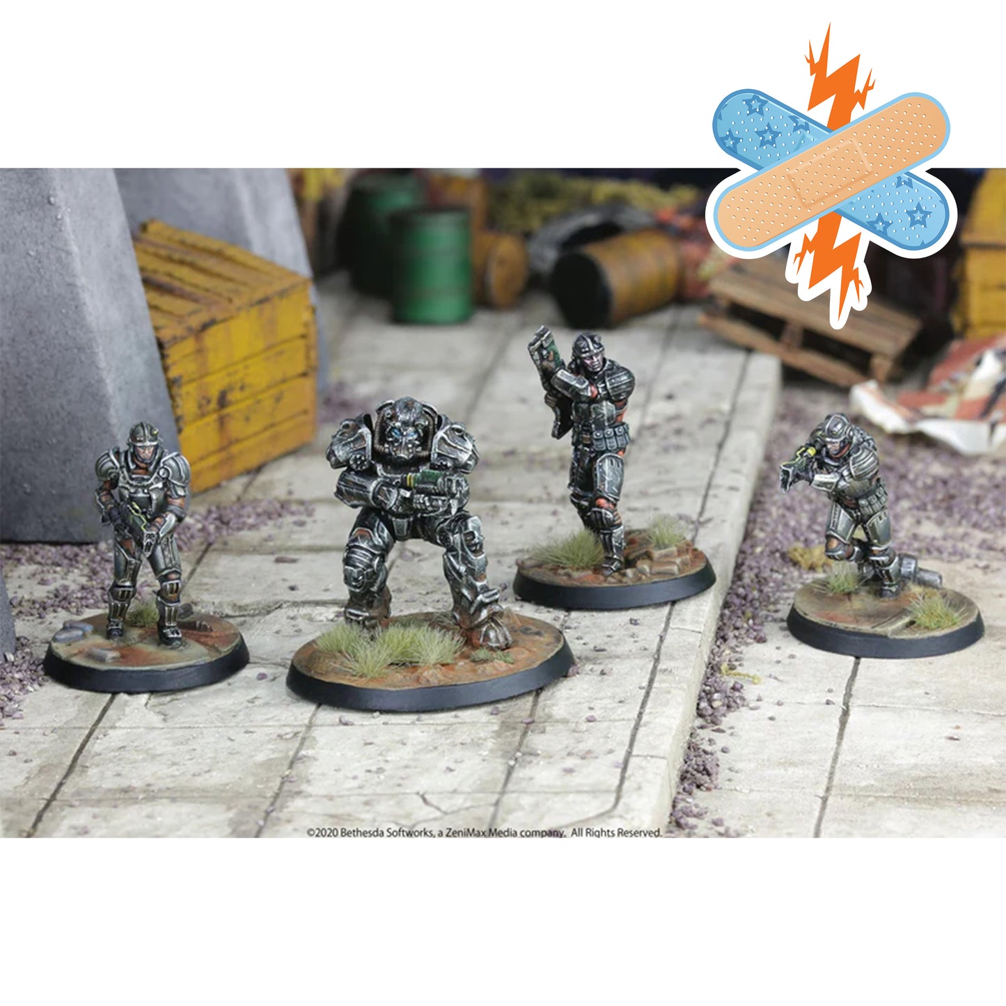 Fallout: Wasteland Warfare Brotherhood of Steel Frontline Knights