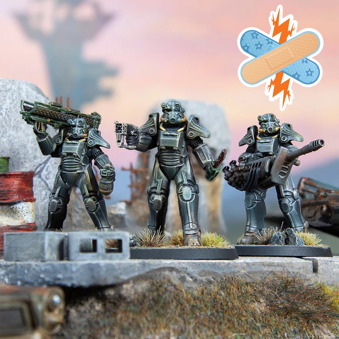 Fallout: Wasteland Warfare Brotherhood of Steel T-45 Heavy Armor