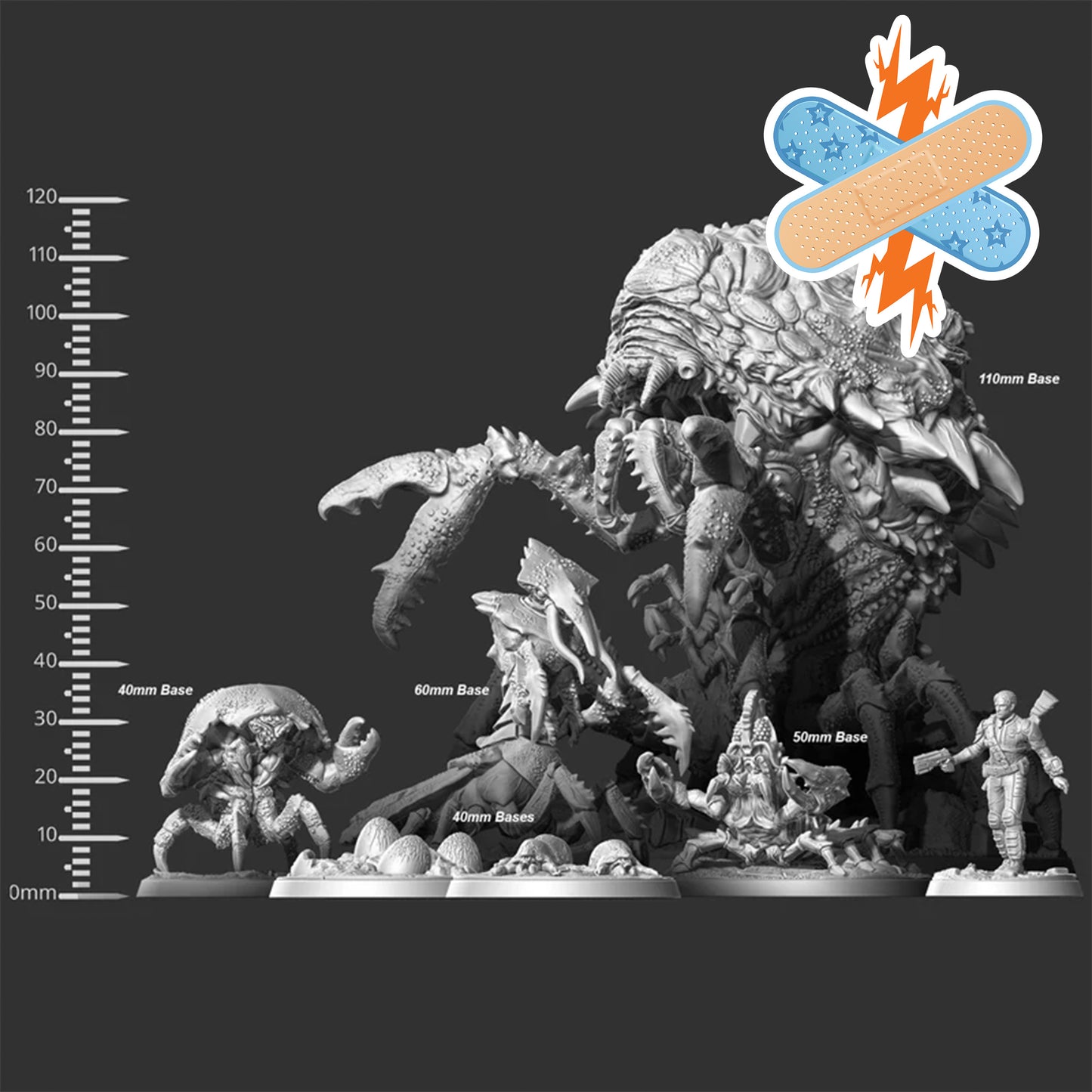 Fallout: Wasteland Warfare Creatures Mirelurk Hunters