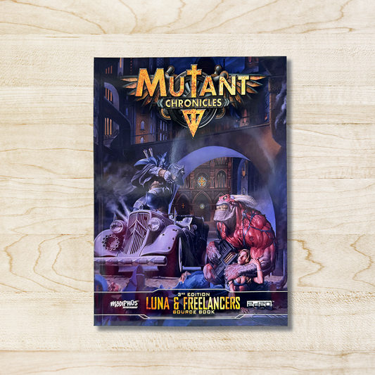 Mutant Chronicles: Luna & Freelancers Sourcebook
