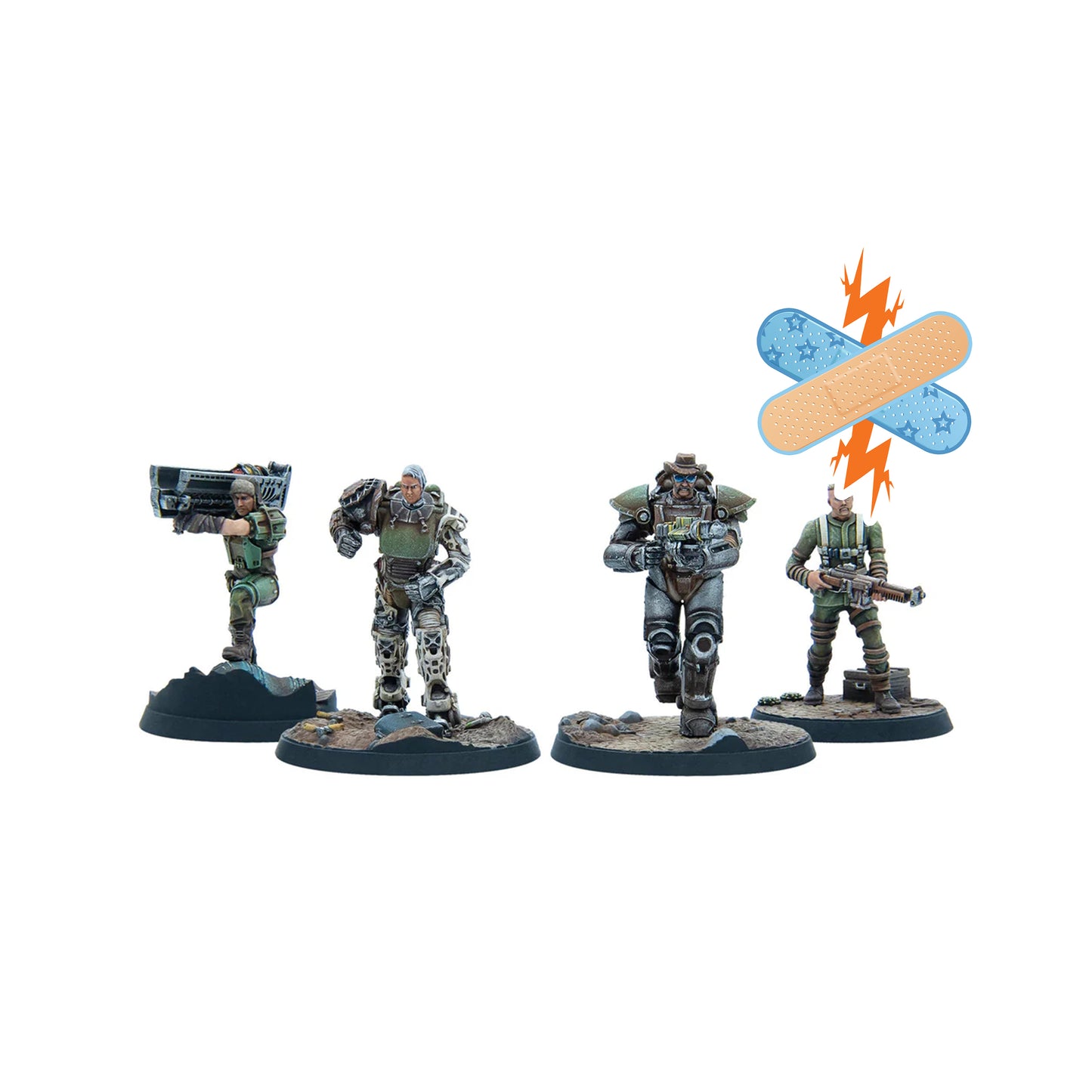 Fallout: Wasteland Warfare Gunners Conquerors of Quincy