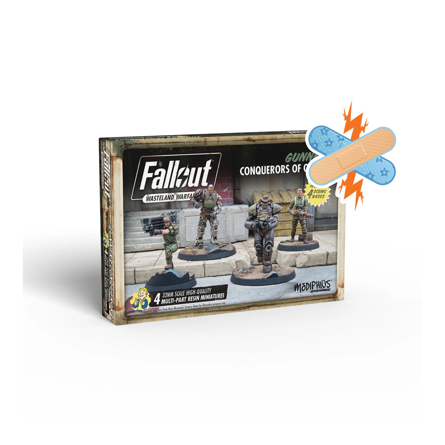 Fallout: Wasteland Warfare Gunners Conquerors of Quincy