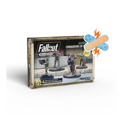 Fallout: Wasteland Warfare Gunners Conquerors of Quincy