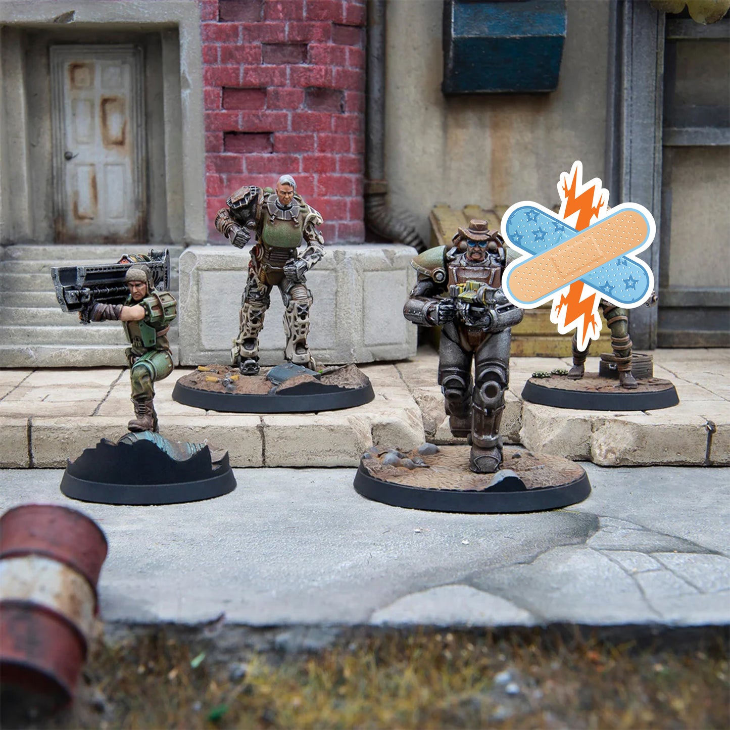 Fallout: Wasteland Warfare Gunners Conquerors of Quincy