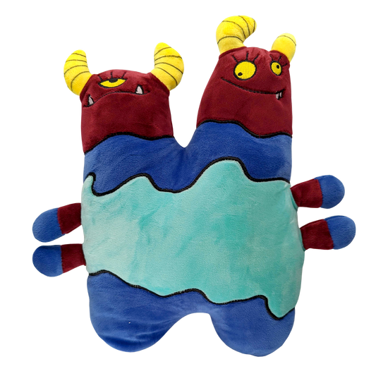 Cuddlee Kaiju Plush: Double Heather