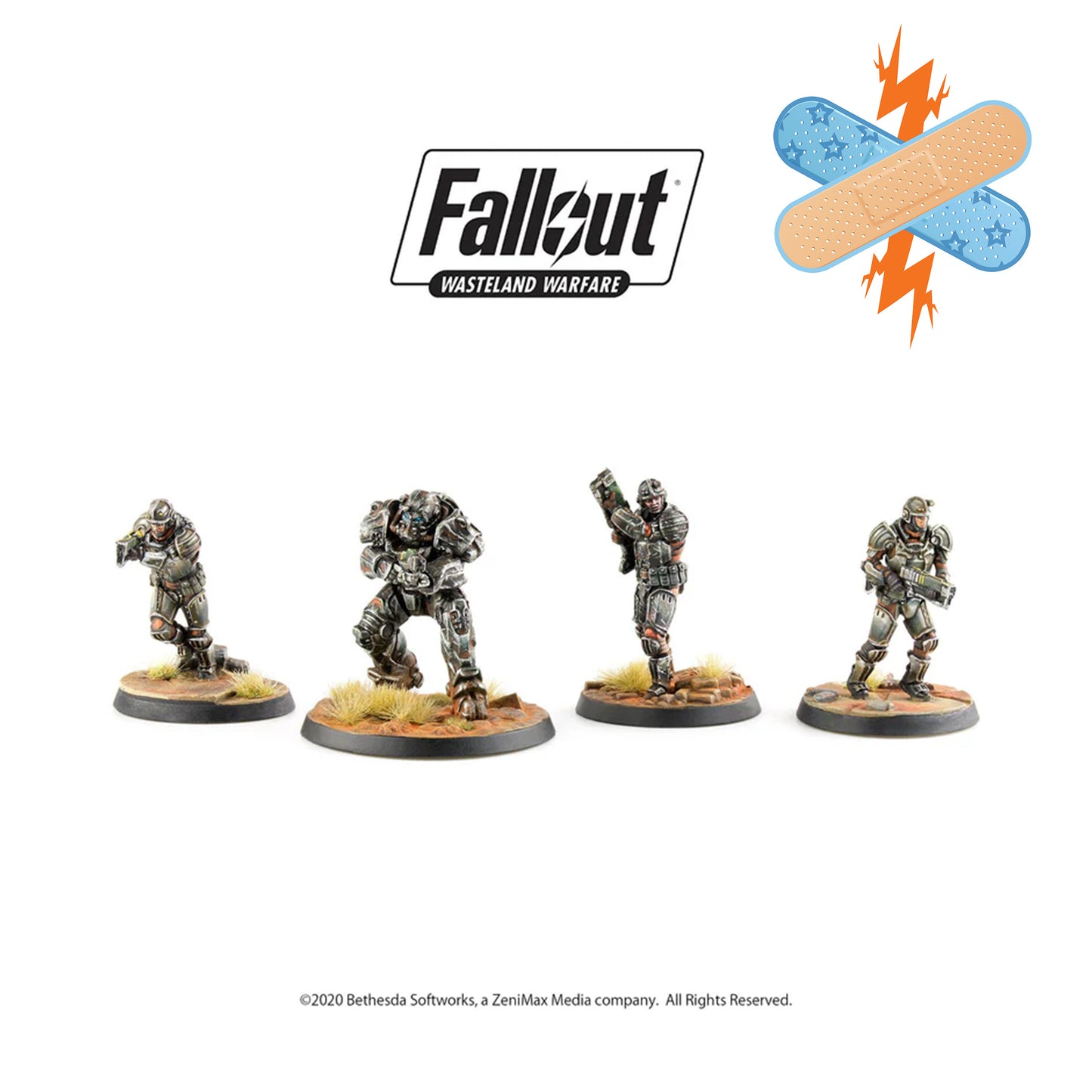 Fallout: Wasteland Warfare Brotherhood of Steel Frontline Knights