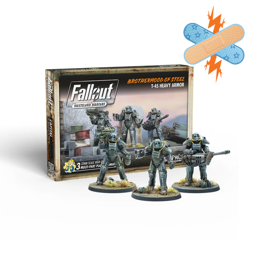 Fallout: Wasteland Warfare Brotherhood of Steel T-45 Heavy Armor