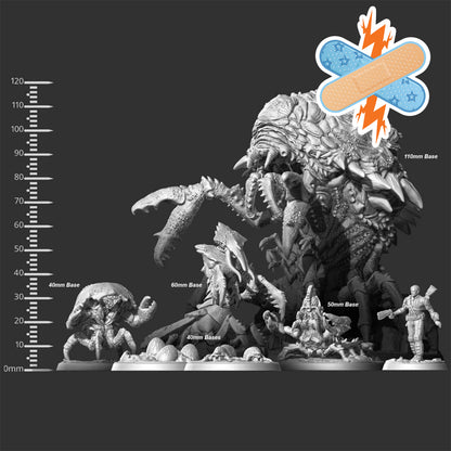 Fallout: Wasteland Warfare Creatures Mirelurk Hunters