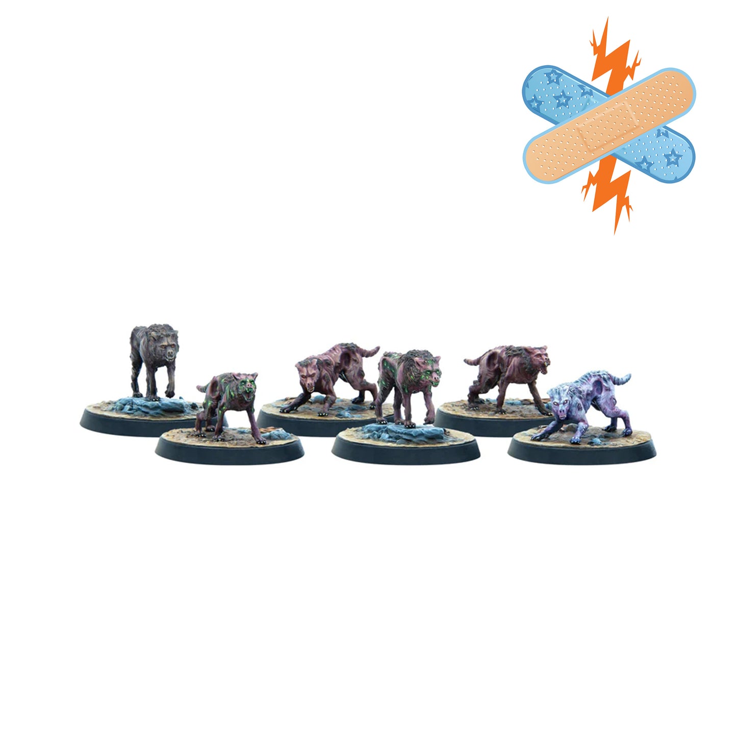 Fallout: Wasteland Warfare Creatures Mongrel Scavenging Pack