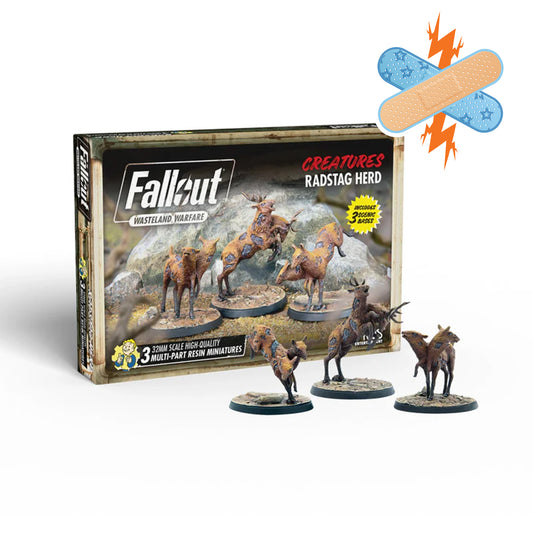Fallout: Wasteland Warfare Creatures Radstag Herd