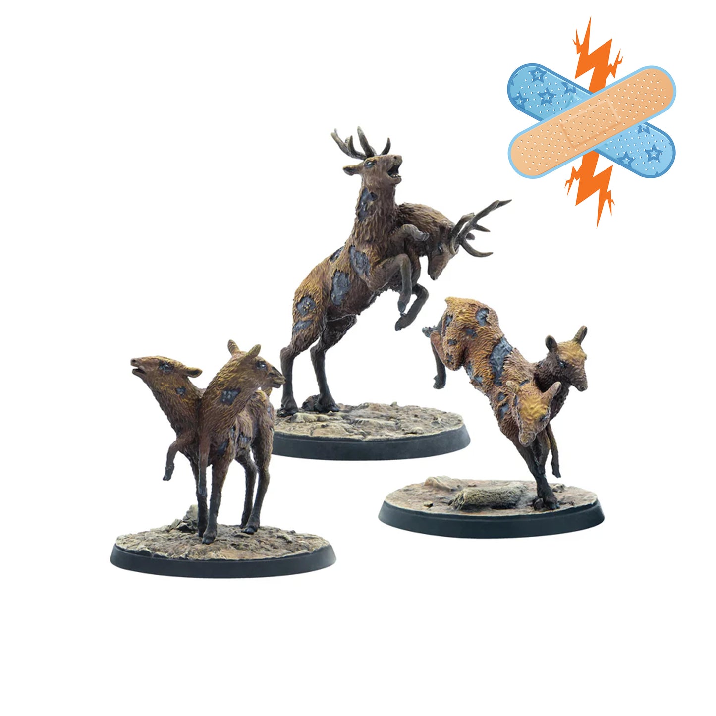 Fallout: Wasteland Warfare Creatures Radstag Herd