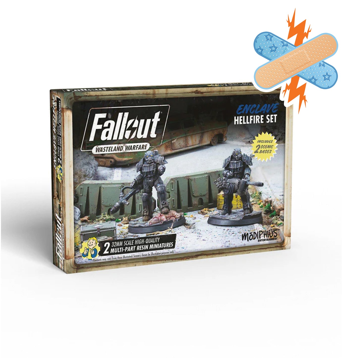Fallout: Wasteland Warfare Enclave Hellfire Set
