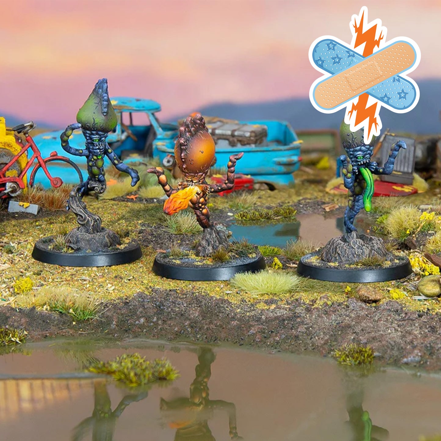 Fallout: Wasteland Warfare Floaters