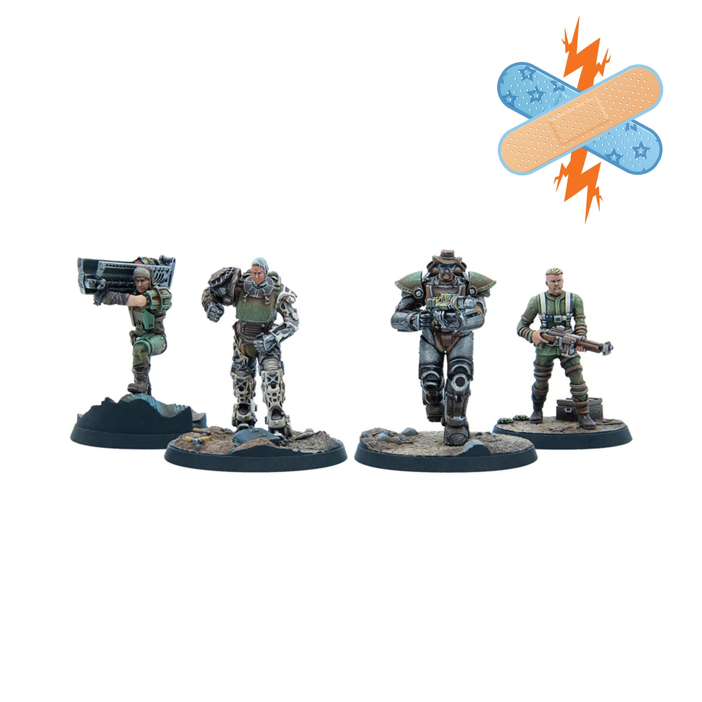 Fallout: Wasteland Warfare Gunners Conquerors of Quincy