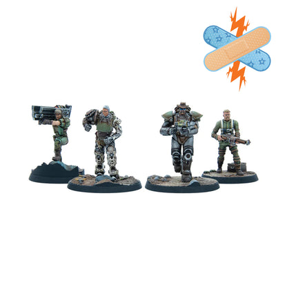 Fallout: Wasteland Warfare Gunners Conquerors of Quincy