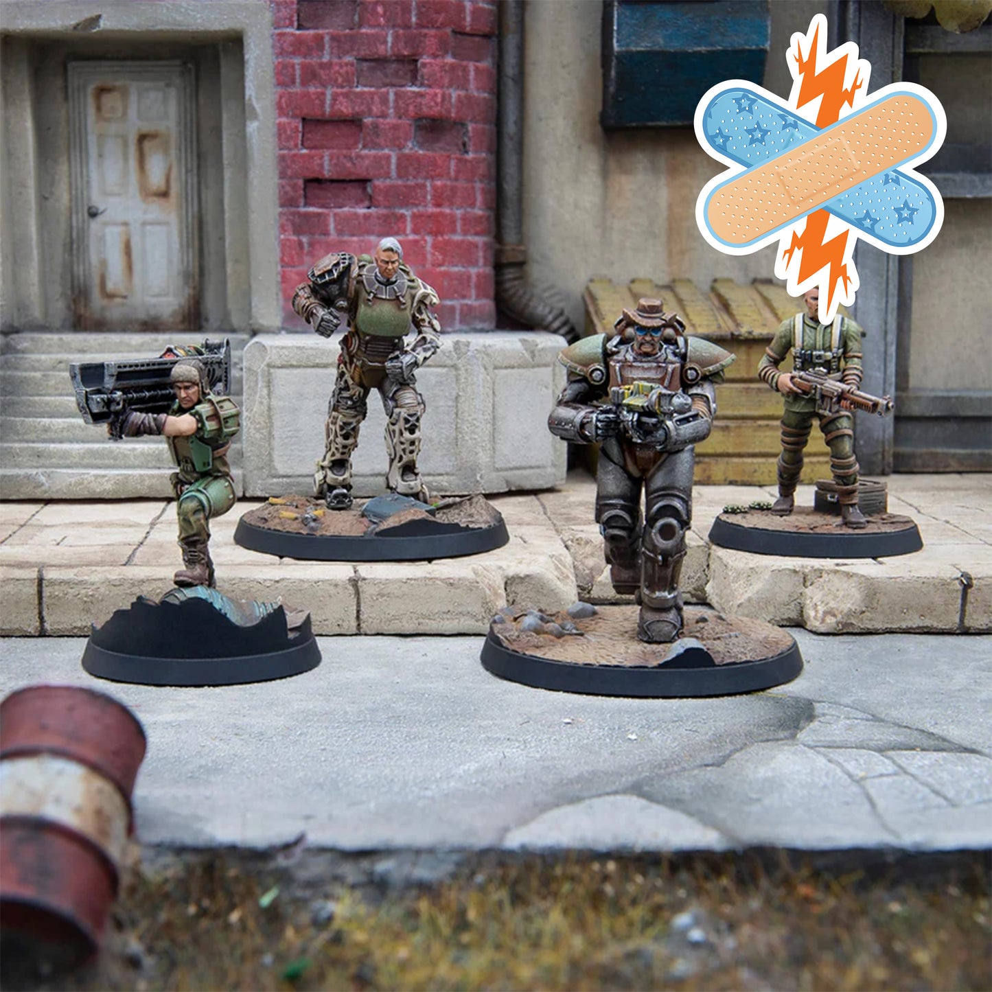 Fallout: Wasteland Warfare Gunners Conquerors of Quincy