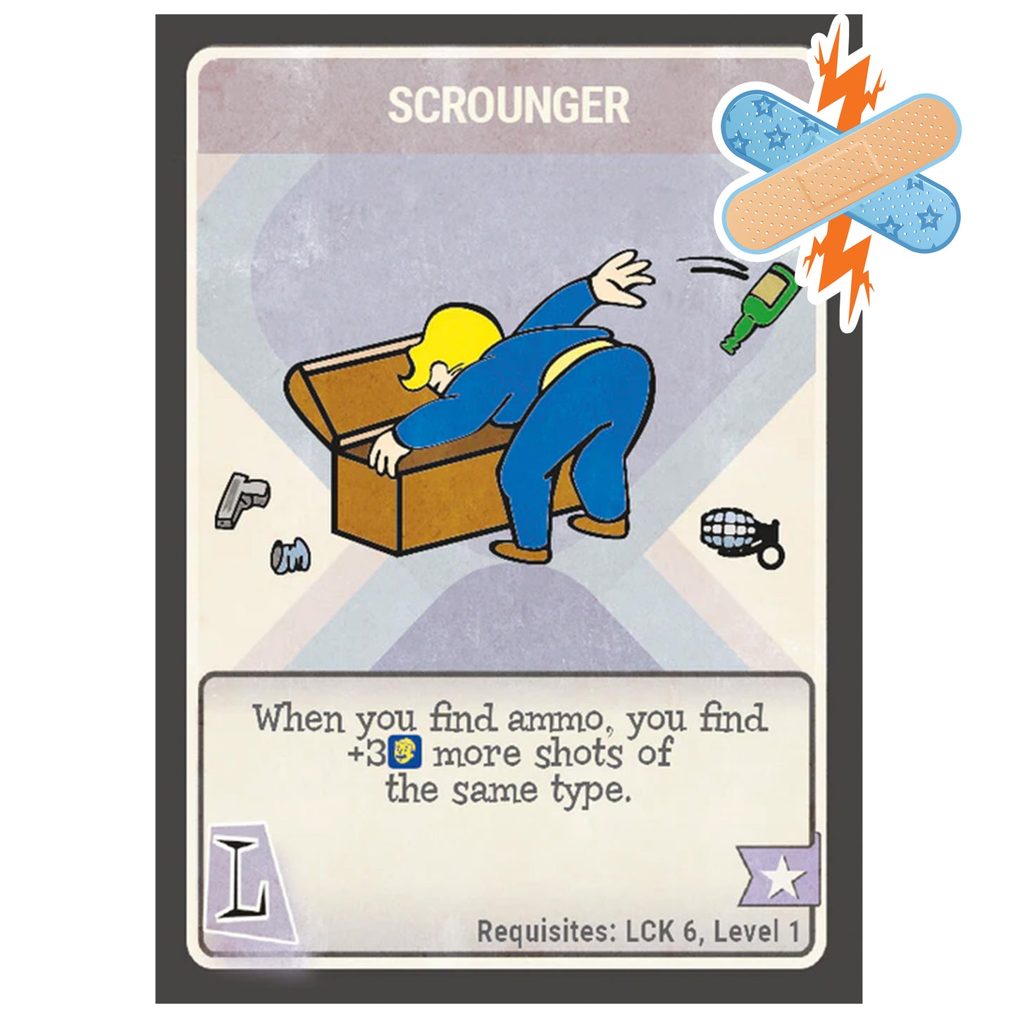 Fallout: The Roleplaying Game Perk Cards
