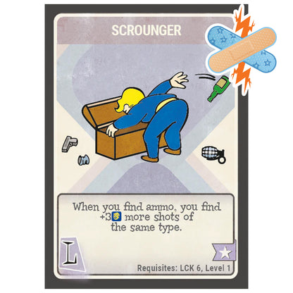 Fallout: The Roleplaying Game Perk Cards