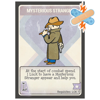 Fallout: The Roleplaying Game Perk Cards
