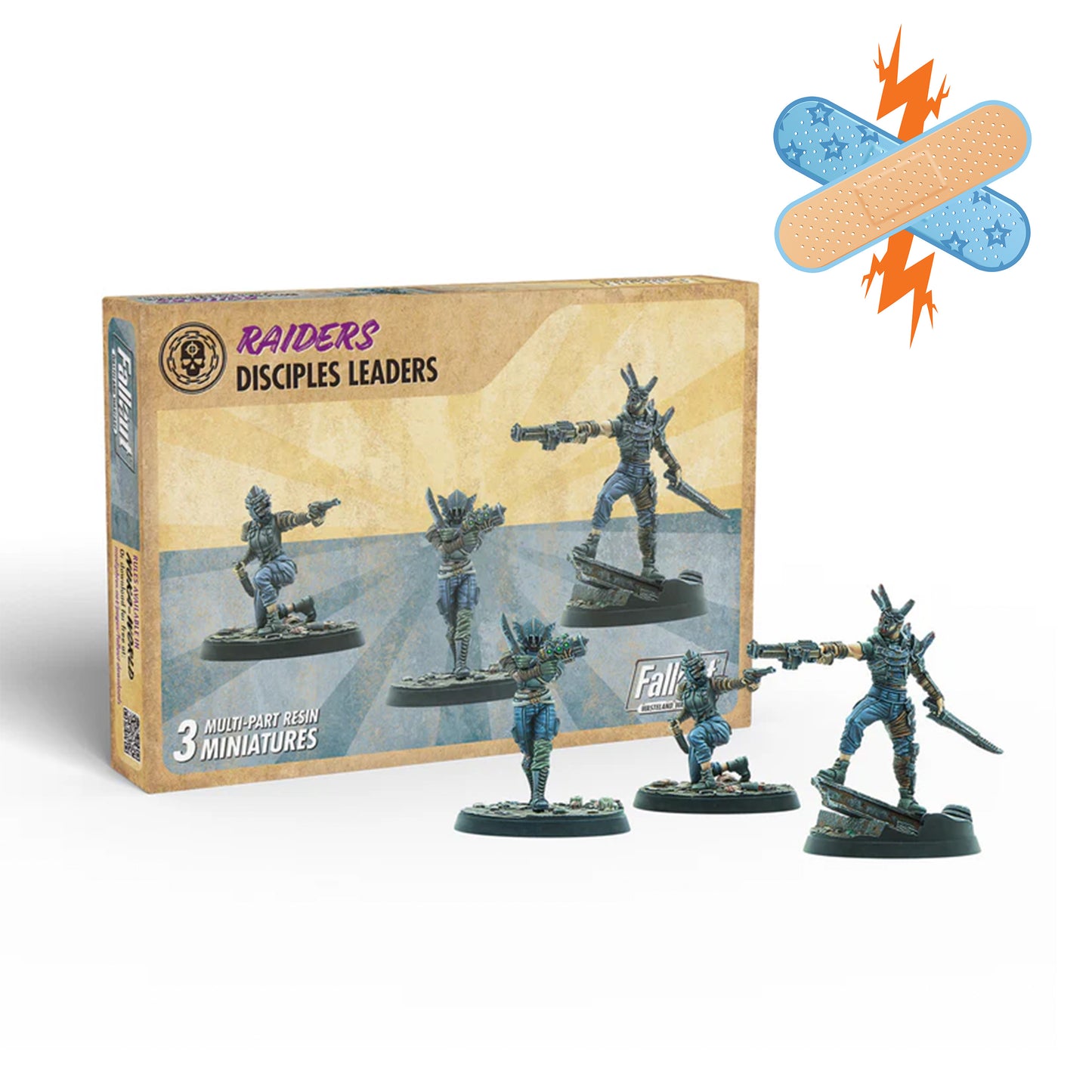 Fallout: Wasteland Warfare Raiders Disciples Leaders