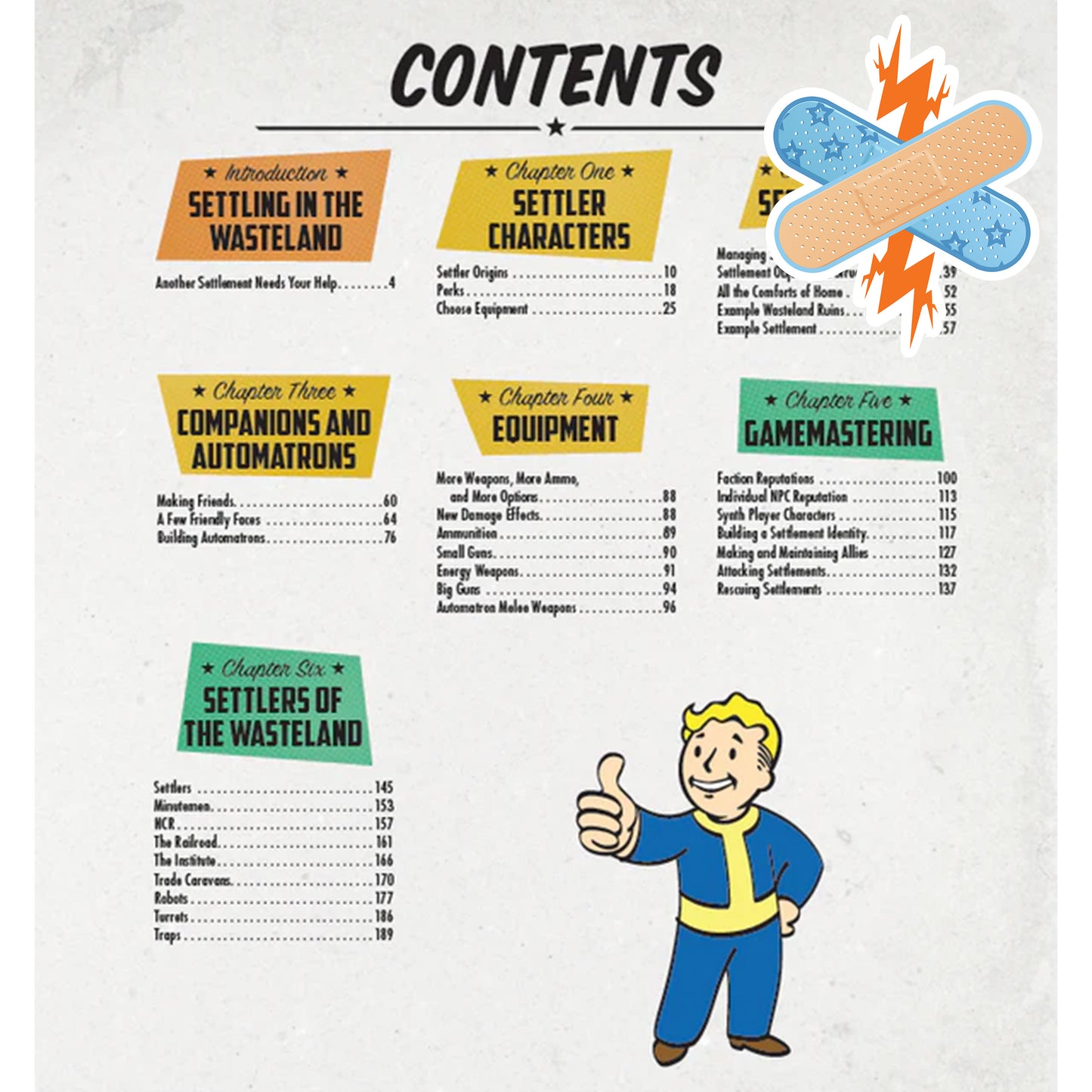 Fallout: The Roleplaying Game Settler's Guide Book