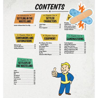 Fallout: The Roleplaying Game Settler's Guide Book