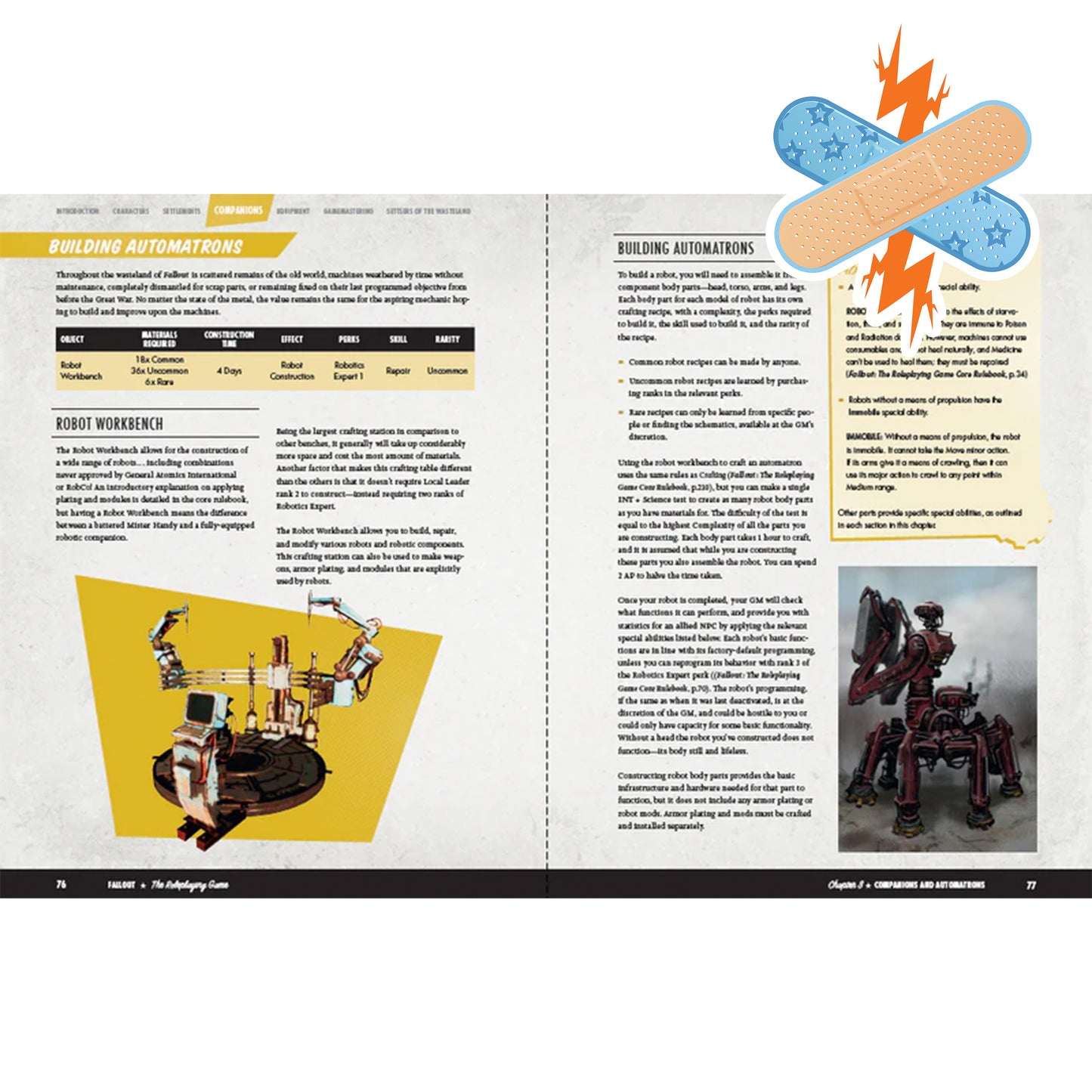 Fallout: The Roleplaying Game Settler's Guide Book