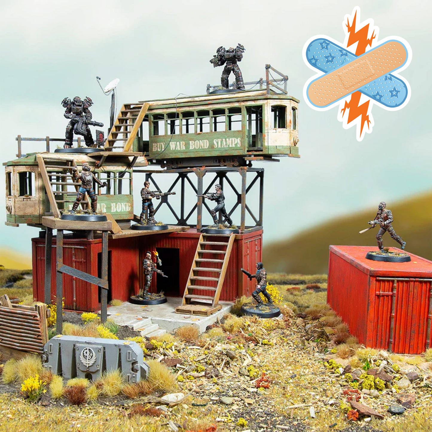 Fallout: Wasteland Warfare Wasteland Raiders Core Box