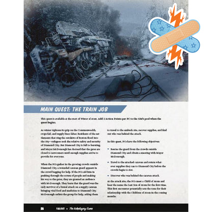 Fallout: The Roleplaying Game Winter of Atom Book