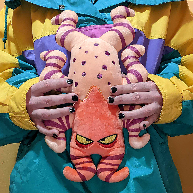 Cuddlee Kaiju Plush: Squid Vicious